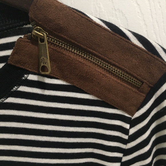 NEW Lauren Ralph Lauren Long Sleeve Tee Sz M - Picture 7 of 11